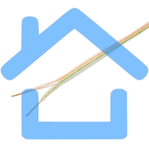 Акустический кабель Cablexpert CC-TC2x0,5-20M, прозрачный,  20 м, бухта