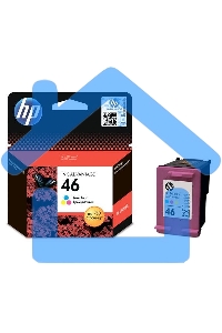 Картридж струйный HP 46 CZ638AE многоцветный для HP DJ Adv 2020hc/2520hc