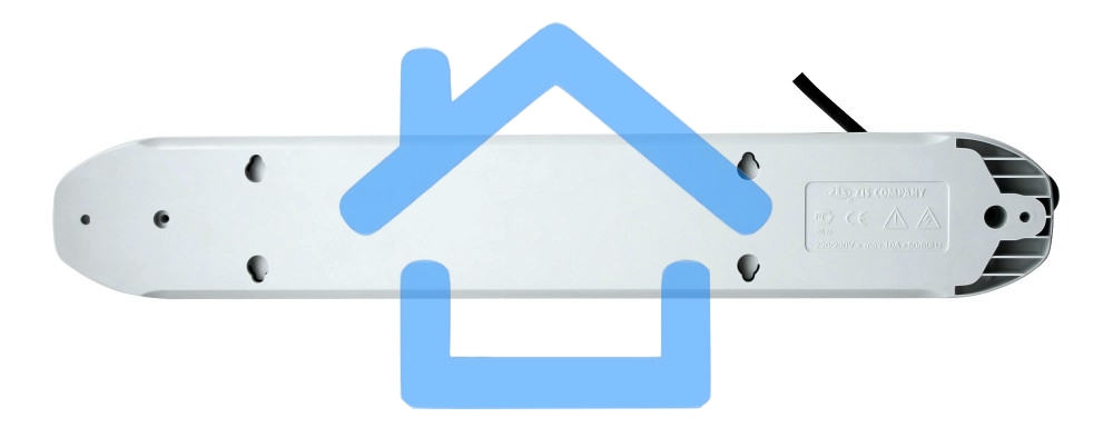 Сетевой фильтр ZIS Pilot GL 6 розеток (5 евро + 1 без заземления) 7м 10A/2.2kVt