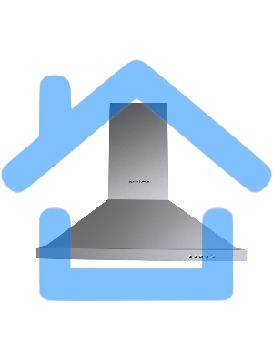 Вытяжка каминная Zigmund & Shtain K 139.6 S серебристый, 60 см, 500 куб. м/ч, 68 дБ