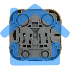 Розетка 1-м ОП Quteo 16А с заземл. дерево Leg 782271