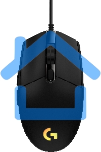 Мышь проводная Logitech G102 LIGHTSYNC черный, 8000 dpi, USB, кнопки - 6
