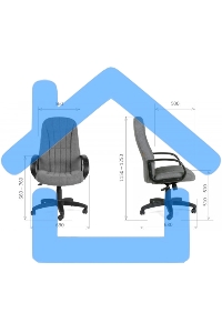 Кресло офисное Chairman 685 10-356 черный NEW 7016898