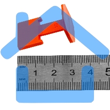 Система выравнивания плитки (СВП), зажимы, 100 шт. в пакете Сибртех