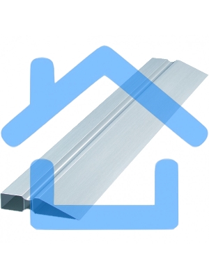 Правило Matrix алюминиевое, двойной захват, 2 ребра жесткости, L-3,0 м