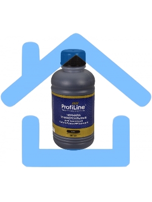 Чернила ProfiLine Premium для принтеров Canon/Epson/HP/Lexmark черный 250 мл водн