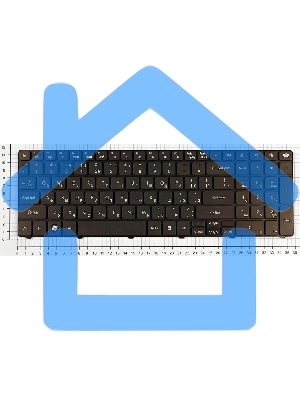Клавиатура для ноутбука Packard Bell TM81 TM86 TM87 TM89 TM94 TM82 TX86/NV50 черная