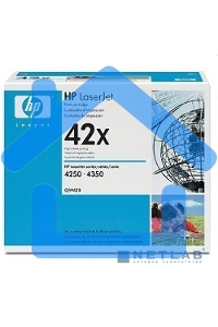 Картридж лазерный HP LaserJet Q5942X черный для LJ 4250/4350 (20000стр.)