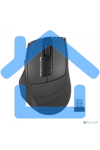 Мышь беспроводная A4Tech Fstyler FG30S серый, 2000 dpi, радиоканал, USB, кнопки - 6