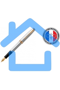 Ручка перьевая Parker Sonnet Core F527 (CW1931504) Stainless Steel GT F сталь нержавеющая, подарочная коробка