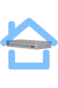 Коммутатор Ubiquiti UniFi Switch Pro Max 16 PoE PoE-коммутатор в стойку, 4х 2.5G RJ45, 12х 1G RJ45, 2х 10G SFP+, раздача 180 Вт