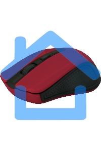 Мышь беспроводная Defender Accura MM-935 красный, 1600 dpi, радиоканал, USB, кнопки - 4