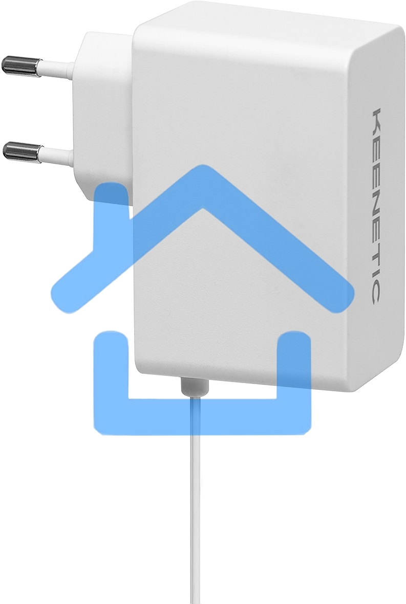 Адаптер питания KEENETIC/ Keenetic PA25 (KPS-1225) Адаптер питания от сети 100–240 В, постоянное выходное напряжение 12 V с током до 2,5 A, для Keenetic c напряжением питания 9 или 12 В и током до 2.5 А