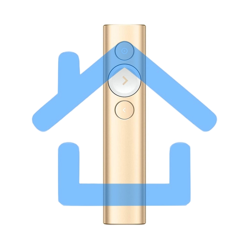 Презентер Logitech Spotlight золотистый, радиоканал, USB, кнопки - 3