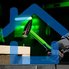 Молоток слесарный СИБРТЕХ, 400 г, фибергласовая обрезиненная рукоятка СИБРТЕХ 10321