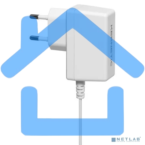 Адаптер питания KEENETIC/ Keenetic PA25 (KPS-1225) Адаптер питания от сети 100–240 В, постоянное выходное напряжение 12 V с током до 2,5 A, для Keenetic c напряжением питания 9 или 12 В и током до 2.5 А