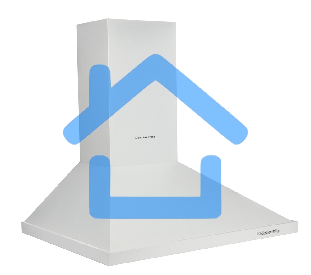 Вытяжка каминная Zigmund & Shtain K 139.6 W белый, 60 см, 500 куб. м/ч, 68 дБ