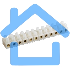 Зажим винтовой ЗВИ-3 н/г 1.0-2.5кв.мм 12пар ИЭК UZV4-003-04