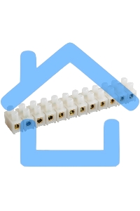 Зажим винтовой ЗВИ-3 н/г 1.0-2.5кв.мм 12пар ИЭК UZV4-003-04