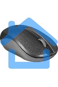 Мышь беспроводная Defender Hit MM-495 черный, 1600 dpi, радиоканал, USB, кнопки - 3