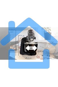 Кухонный комбайн Bosch 1000 Вт, черный