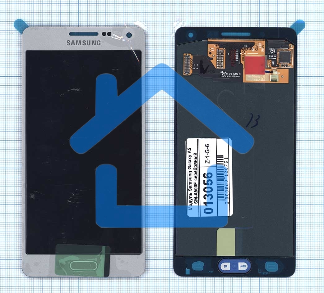 Дисплей для Samsung Galaxy A5 SM-A500F серебристый