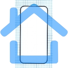 Защитное стекло 5D для Apple iPhone 13 Pro Max черный