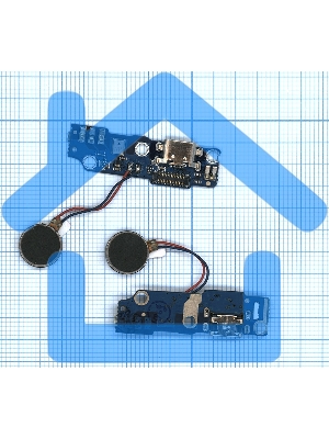 Плата разъема питания для Meizu M1