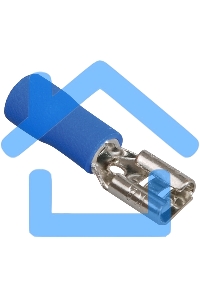 Разъем РпИм 2-250 плоский (уп.100шт) ИЭК URM10-D25-D23-7