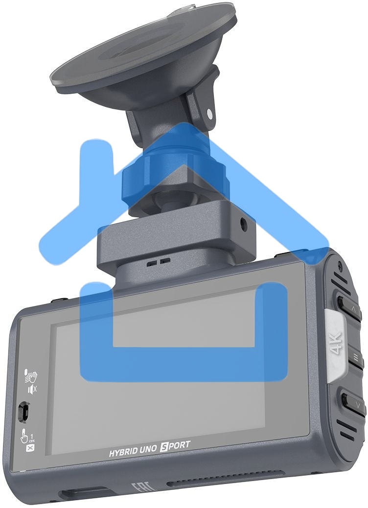 Видеорегистратор с радар-детектором Silverstone F1 Hybrid UNO SPORT 4K WiFi GPS ГЛОНАСС