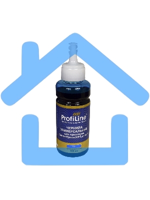 Чернила ProfiLine Premium для Canon/Epson/HP/Lexmark Cyan 100 мл водн