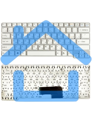 Клавиатура для ноутбука Sony Vaio VPC-CW VPCCW белый