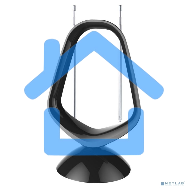 Антенна телевизионная Hyundai H-TAI320 30дБ активная черный