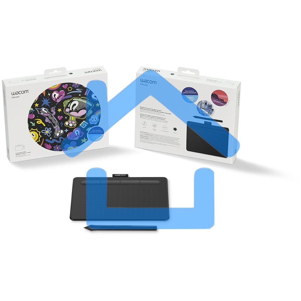 Планшет для рисования Wacom Intuos S CTL-4100K-N USB черный