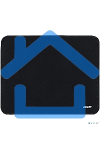Коврик для мыши Acer OMP211 Средний черный 350x280x3мм