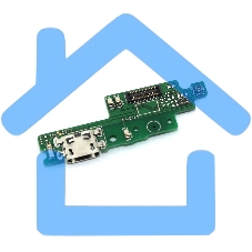 Нижняя плата с разъемом зарядки и микрофоном для Xiaomi Redmi 4X