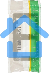 Рамка 2-м Glossa верт. беж. SchE GSL000206