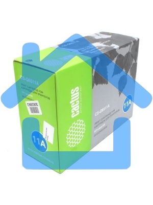 Картридж лазерный Cactus CS-Q6511A черный (6000 стр.) для HP 2410/2420/2430