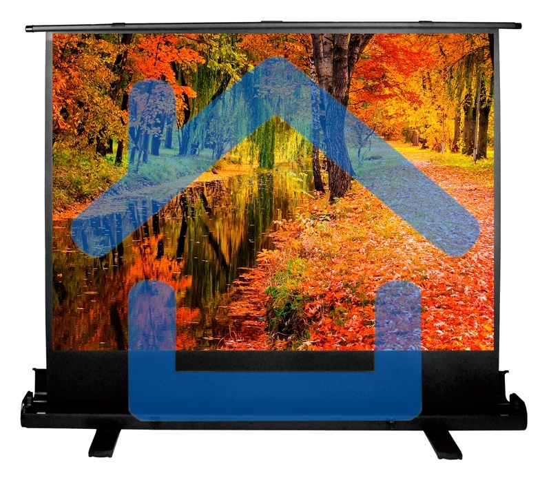 Экран Cactus 150x200см FloorExpert CS-PSFLE-200X150 4:3 напольный рулонный
