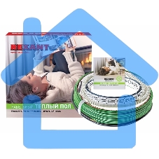 Теплый пол Rexant Slim RNB-190-2300 (2300Вт/190м/ S обогрева, м2: 14,0-19,0) (двух жильный)