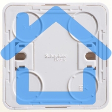 Выключатель кнопочный 1-кл. ОП Этюд 10А белый SchE KA10-001B