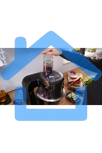 Кухонный комбайн Bosch 1000 Вт, черный