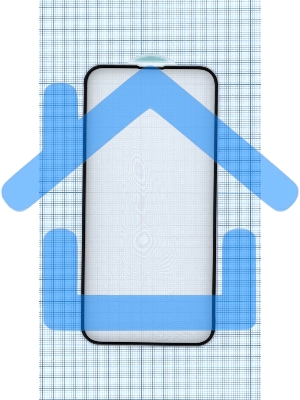 Защитное стекло 6Dдля Apple iPhone 13 mini черный