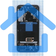 Дисплея для Samsung Galaxy S22 SM-S901B в сборе с тачскрином ServicePack, серый (GH82-27520E)