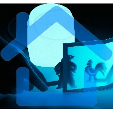 Умный детский ночник Космонавт, товарный знак SBER SBDV-00126