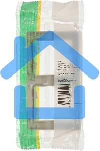 Рамка 2-м Glossa верт. беж. SchE GSL000206