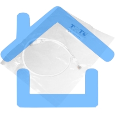 Патч-корд Lanmaster UTP TWT-45-45-0.5-WH вилка RJ-45-вилка RJ-45 кат.5е 0.5м белый ПВХ