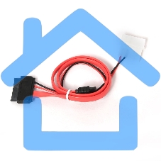 Кабель Gembird/CablexpertКабель Combo miniSATA, molex+SATA/miniSATA, 6pin+7pin, (длина инт-35см, пит-30см),(CC-SATA-C2)