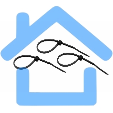 Хомут-стяжкa нeйлонoвая Rexant 100x2,5 мм, черная, упаковка 25 шт.