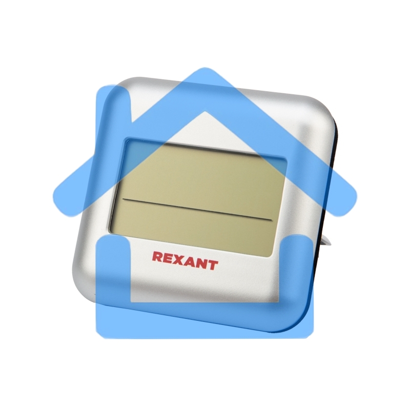 Термометр электронный Rexant S3341BF с часами и беспроводным выносным датчиком